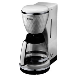 De'Longhi ICMJ210 Filter Coffee Maker, White